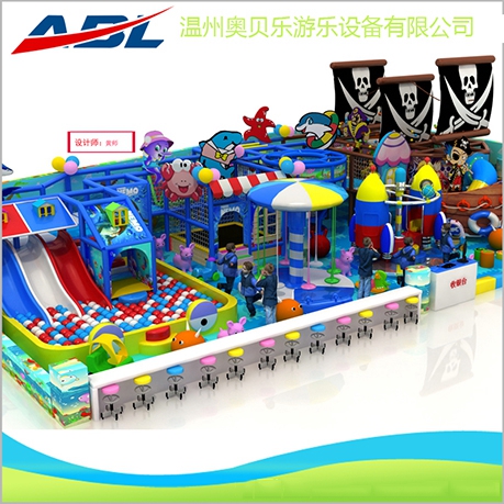 ABL-F160344 indoor children paradise naughty castle series